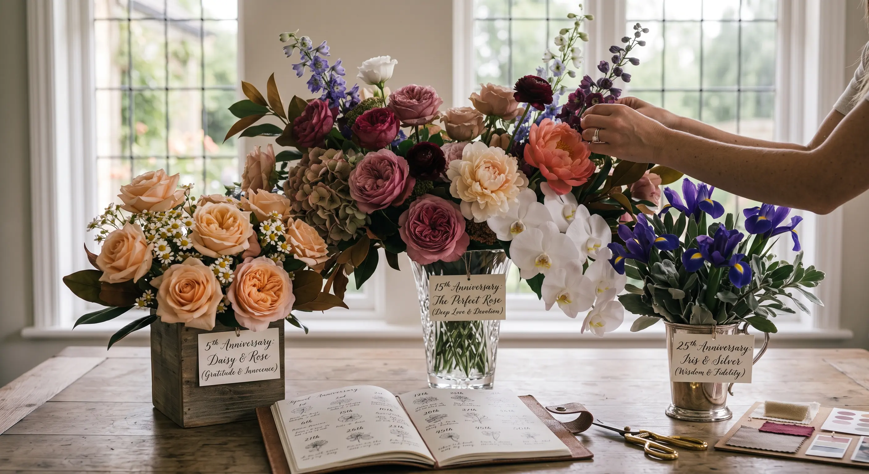 Perfect Flowers for Every Anniversary Year