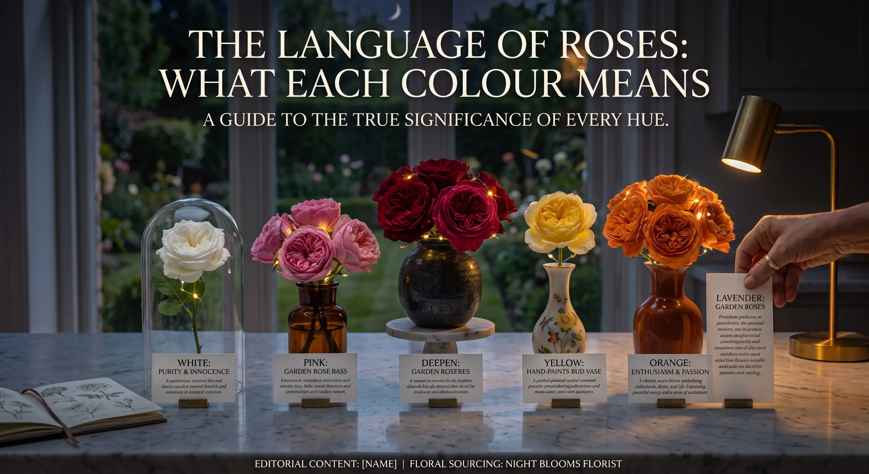 The Language of Roses: What Each Colour Means